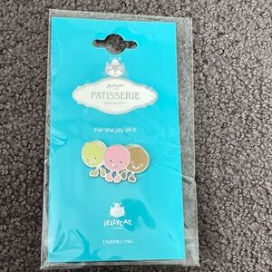 Jellycat Patisserie Trio Enamel Pins Paris exclusive